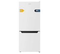 Cecotec Refrigerateur Congelateur Combiné Bolero CoolMarket Combi 117 DF White E. Réfrigérateur 117L, Defrost, Fast Freezing, classe E, couleur blanche