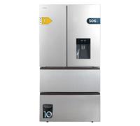 Cecotec Bolero CoolMarket FD 510 WD Inox E frigo américain Pose libre 506 L Acier inoxydable