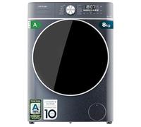 Cecotec Bolero DressCode 8800 Inverter Ice Blue A. Charge frontale, 8 kg, 2000 W, 1400 tr/min, 16 programmes, faible consommation d'énergie, moteur onduleur Plus, SteamMax, charge automatique et