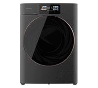 Cecotec Lave-linge 9Kg Chargement Frontal Autodose Bolero DressCode 9950 Autodose Inverter 3D Steel A. 1400 Tr/min, Design Core Matrix Screen, Porte XXL, Éclairage Intérieur