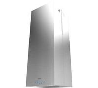 Cecotec Hotte Aspirante 38cm îlot Carré Bolero Flux ICT 388000 Inox A++. Finition Inox, Aspiration 800m3/h, Moteur 210W, Classe A++, 3 Niveaux, Filtre Charbon Ø176, Éclairage LED