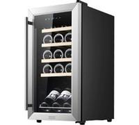 Cecotec Cave à vin Bolero GrandSommelier 1550 (00121) Compresseur Inox 15 bouteilles Pose libre