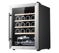 Cecotec Bolero GrandSommelier 2050 Refroidisseur de vin compresseur Pose libre Noir, Acier inoxydable 20 bouteilles