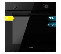 Cecotec Four encastrable Bolero Hexa C126000 – 77 L, 2800 W, 4 fonctions, Steam Assist, Noir