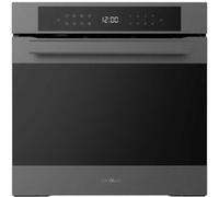 Cecotec Four encastrable Pyrolytique 60cm Bolero Hexa P506000 Matt A+. 3400W, Capacité de 81L, 11 Fonctions avec Airfryer Master, Pizza Master, 3D Cooking, Steam Base X2, Pyrolyse