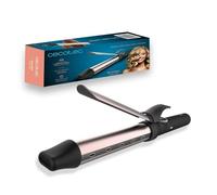 Cecotec Boucleur à cheveux Bamba SurfCare Curly Sphere. Cylindre de 28 mm en céramique et tourmaline, Réduit les frisottis, Écran, (120°C-210°C), Câble rotatif à 360° de 1,8 m