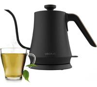 Cecotec Bouilloire d'eau, 1 L de capacité, Thermosense 500 Swan, 1200W, Chauffage rapide, Filtre anti-calcaire, Sans BPA et autres toxines, Socle pivotant de 360°, Design en forme de cygne