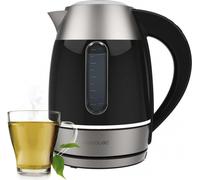 Cecotec Bouilloire électrique de avec ThermoSense 400 VisionLight affichage digital. Capacité 1,7 litres, 2200 W, intérieur en verre et inox, écran tactile, 7 niveaux de température, socle 360º.