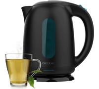 Cecotec Bouilloire électrique de water Thermosense 180 Black. Bouilloire électrique de 1,7 litre de capacité, sans BPA de, avec 2200 W de puissance pour un chauffage rapide et efficace.