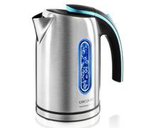 Cecotec Bouilloire électrique ThermoSense 270 Steel, BPA, 2200 W, Base 360º, Filtre anticalcaire, Double système de sécurité, 1,7 Litre, Acier Inoxydable