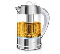 Cecotec ThermoSense 370 bouilloire 1,7 L 2200 W Gris, Acier inoxydable, Transparent, Blanc