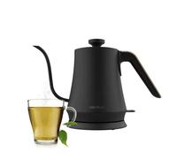 Cecotec Bouilloire Electrique Thermosense 500 Cisne. Bouilloire au design exclusif avec col de cygne, 1L, acier inoxydable
