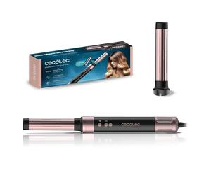 Cecotec Brosse à Air Coanda Bamba CermicCare 2in1 AirGlam Black Technology, 2 Heads, 1400W, moteur numérique, éliminateur de frisottis, 3 vitesses, 3 températures