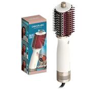 Cecotec Brosse Lissante InstantCare Lisse. 25 Dents, 5 Températures, Tous Types de Cheveux, Revêtement Céramique, Puces Intelligentes, Chauffage en 30s, Gant Thermique et Pinces Incluses