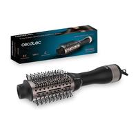 Cecotec Brosse à Air Volumisante Bamba CeramicCare Unique. 1200 W de Puissance, 2 en 1 : Sèche-cheveux et Styliseur, Revêtement Céramique, 2 Vitesses et 3 Températures, Fonction Air Froid
