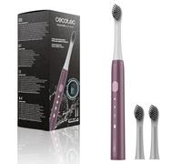 Cecotec Brosse à dents électrique Sonic ToothCare Sonic Berry | Rechargeable, 3 modes, minuterie de 2 minutes et avertissement par quadrants toutes les 30 s, comprend 2 têtes et indicateur