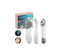 Cecotec Brosse nettoyante visage FaceCare – Nettoyant facial, luminothérapie, anti-cernes