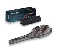 Cecotec Brosse lissante Bamba InstantCare 1100 Smooth Brush. température de 140 ºC à 220 ºC, avec 9 réglages prédéfinis, et affichage numérique, technologie Pro Ionizer.