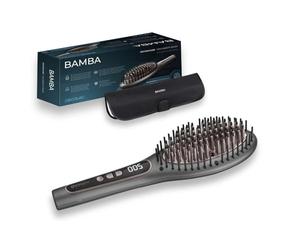 Cecotec Brosse lissante Bamba InstantCare 1100 Smooth Brush. température de 140 ºC à 220 ºC, avec 9 réglages prédéfinis, et affichage numérique, technologie Pro Ionizer.
