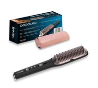 Cecotec Brosse lissante Bamba InstantCare 1400 Excellence Brush. Température réglable de 120º à 220º, chauffage en seulement 30 secondes, affichage LCD. Générateur d’ions.