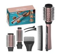 Cecotec Brosse Soufflante avec 3 Embouts CeramicCare 3en1 AirBrush Elite. 1200W, Fonction Ionique, Sèche, Forme et Donne du Volume, Écran, Revêtement Céramique, Brosses 50mm, 33mm et Embout Volumateur