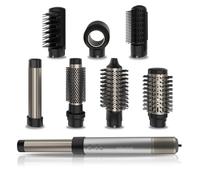 Cecotec - Brosse Soufflante CeramicCare AirGlam Aluminum 1400W, Technologie Coanda, 3 Vitesses, 3 Températures, Contrôle Intelligent de la Chaleur, 110000rpm