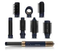 Cecotec - Brosse Soufflante CeramicCare AirGlam Blue 1400W, Technologie Coanda, 3 Vitesses, 3 Températures, Contrôle Intelligent de la Chaleur, 110000rpm