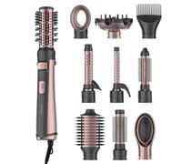 Cecotec Brosse Soufflante Coiffeuse - 10 Têtes CeramicCare 10in1 AirBrush Gyro. 1100W, Fonction Rotative, Technologie Ionique, Revêtement Céramique, 3 Modes de Vitesse et de Température, Embout Froid