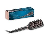 Cecotec Brosse Soufflante Éléctrique InstantCare SquareBrush. Forme Carrée, 50W, Température Réglable (130-210ºC), Revêtement Céramique, Générateur d'Ions et Câble Rotatif à 360