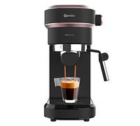 Cecotec Cafelizzia Express Cafelizzia 890 Rose Espresso & Cappuccino 1350 W Système Thermoblock, 20 Bars, Mode Auto pour 1-2 Cafés, Vaporisateur Orientable, Capacité 1,2 L