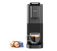 Cecotec Cafetière à Capsules Power Caps 20. 1400W, 20Bars, Thermoblock, Compatible Capsules Nespresso, Réservoir d'Eau 700ml, Arrêt Automatique, Hauteur Réglable, Filtre Amovible, 2Modes, Antidérapant