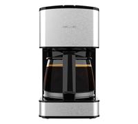 Cecotec Cafetière à Goutte 6 Tasses Coffee 56 Drop. 650 W, Capacité de 0,8 Litre, Bec Anti-gouttes, Filtre Permanent ou en Papier, Finitions en Acier Inoxydable et Intensificateur d'Arôme
