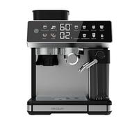 Cecotec Cafetière Express Barista Power Espresso 20 Barista Grind & Latte. 1350W, 20 Bars, Moulin Conique, 2,6L Réservoir d'Eau, 100g Café et 500 ml Lait, Écran Tactile, Autonettoyant, Personnalisable