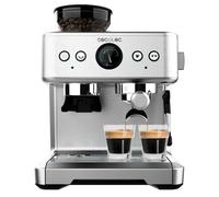 Cecotec Cafetière Express Barista Power Espresso 20 Barista Maestro. 2250 W, 20 Bars, Manomètre et 2 Thermoblocs, Réservoir de Café en Grain, Broyeur à 20 Niveaux, Vaporisateur