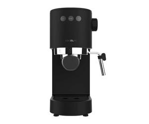 Cecotec Cafetière Express Cafelizzia Fast. 1350 W, Thermoblock, ForceAroma de 20 bars, Vaporisateur Orientable, Bras Double, Plateau Chauffe-Tasses, Réservoir D'Eau Amovible