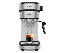 Cecotec Cafetière expresso Cafelizzia 790 Steel Duo – 1350 W, 20 bars, thermoblock, buse vapeur