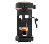 Cecotec Machine à Expresso Cafelizzia 890 Rose Pro: Espressos et Cappuccino 1350 W Thermoblock 20 Bars Manomètre 1,2 L