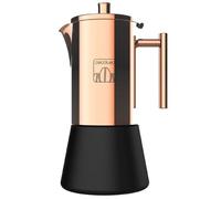 Cecotec Cafetière italienne Moking 400 – Acier inoxydable 200 ml, design élégant, lave-vaisselle