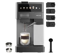 Cecotec Cafetières à Capsules FreeStyle Latte T. Cafetière multifonctionnelle Nespresso,Dolce Gusto,Café en Poudre et K-fee,1350 W avec réservoir de 400 ml pour 6 types de café.
