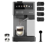 Cecotec Cafetière FreeStyle Latte T – 1350 W, 1,6 L, 20 bars – Compatible Nespresso/Dolce Gusto