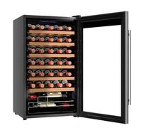 Cecotec Cave à vin Bolero grandsommelier 34030 inox 34 bouteilles 80 L compresseur