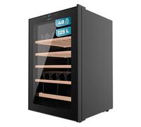 Cecotec Cave a Vin 48 Bouteilles Bolero GrandSommelier 4850 Black Compressor. Cave à vin pour 48 bouteilles, compresseur, LED, température réglable