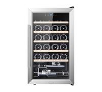 Cecotec Cave a vin Bolero GrandSommelier 2450 Inox Compressor. Cave à vin 24 Bouteilles avec compresseur de réfrigération, température réglable entre 5 et 18 ºC pour un service parfait.