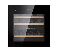 Cecotec Caves à vin GrandSommelier Duo 36000 Touch Black Compressor. 36 bouteilles, Double zone température 5ºC-20ºC, Dimensions 60x60cm.