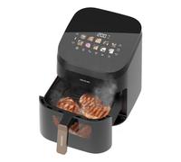 Cecotec Cecofry&Grill Smokin' 6500 Unique 6,5 L Autonome 2200 W Friteuse d'air chaud Noir, Marron
