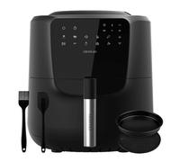 Cecotec Friteuse à air sans huile de 5,5 L Cecofry Rain Pack. Air Fryer avec Accessoires. 1550 W, Spray d'Huile Intégré, Pulvérisation Automatique et Manuelle, Contrôle Tactile, Autonettoyage.