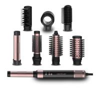 Cecotec Cermiccare Airglam Multistyler Airflow Noir, Rose Doré 1400 W 1,8 M