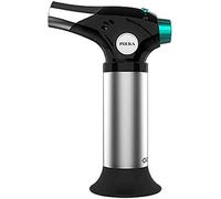 Cecotec Chalumeaux de cuisine Polka Flame-Cook 1000 Steel. Atteint 1300ºC, régulateur de réglage de la flamme, verrou de sécurité, brosse, spatule et livret de recettes inclus.
