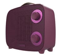 Cecotec Chauffage Céramique de Bureau ReadyWarm 1500 Ceramic Aura. 1500W 3 Modes Thermostat Réglable Silencieux