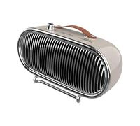 Cecotec Chauffage Céramique de Table Basse Consommation - ReadyWarm 1500 Ceramic Retro. 1500W, Design Rétro, Thermostat Réglable et 2 Modes, Beige | Style Rétro